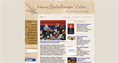 Desktop Screenshot of hkbviolins.com